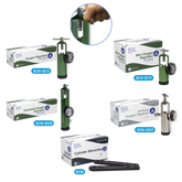 CGA Extended Oxygen Regulator - (0-15, 0-8) LPM